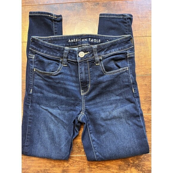 American Eagle Next Level Stretch Jegging Womens Size 4 Short - Picture 1 of 9